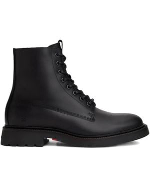 Tommy Hilfiger Lace-Up Boots - Black