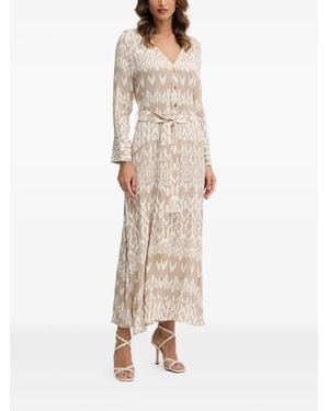 Marciano Maxikleid mit Knöpfen - Natur