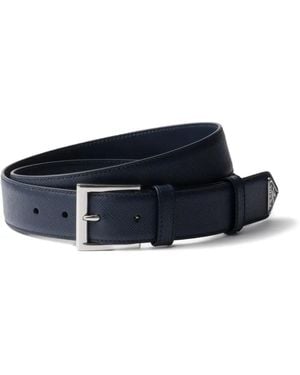 Prada Gürtel aus Saffiano-Leder - Blau
