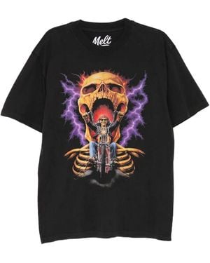 Melt Graphic T-Shirt - Black