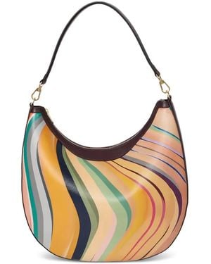 Paul Smith Dusky Swirl Shoulder Bag - White