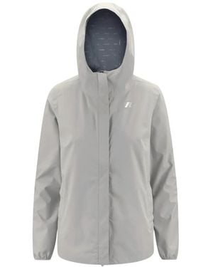 K-Way Marguerite Stretch Dot Jacket - Gray