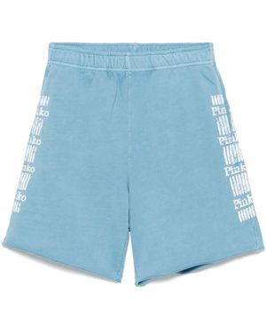 Pinko Libreville トラックショーツ - ブルー