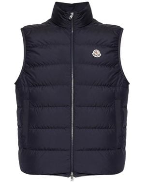 Moncler Contrin Quilted Gilet - Blue