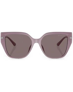 Michael Kors Geometric-Frame Sunglasses - Natural