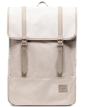Herschel Supply Co. Survey Check-Pattern 20L Backpack - White
