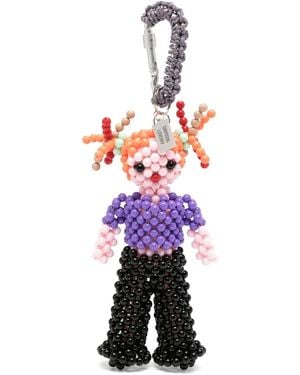 Chopova Lowena Laura Boll Bag Charm - White
