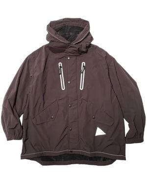 and wander Fish Tail Octa Jacket - Brown