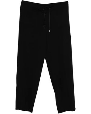 The Row Black Bonnette Trousers - Women's - Wool/polyamide