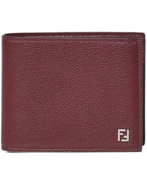 Fendi Ff Wallet - Purple