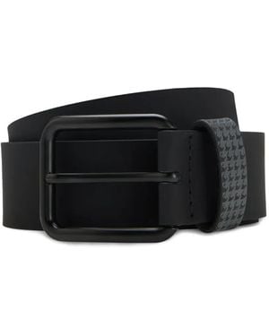 BOSS Leather Belt - Black