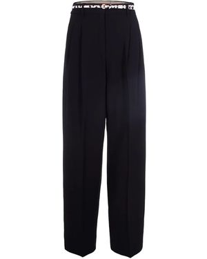 Max Mara Belted Pants - Blue