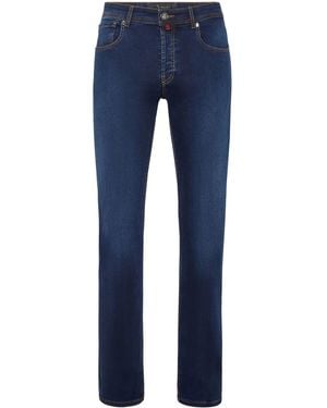 Billionaire Low-Rise Straight-Leg Jeans - Blue