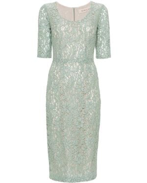 Blanca Vita Alnus Lace Midi Dress - Green