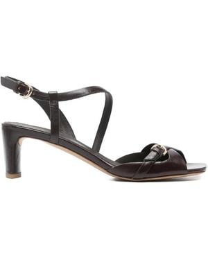 Roberto Del Carlo Leather Sandals - Brown