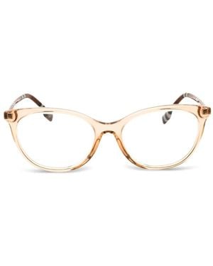Burberry Gafas Con Montura Oval - Neutro