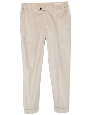 Alpha Industries Corduroy-Effect Tapered Pants - Natural