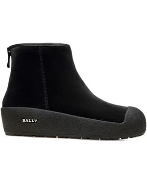 Bally Guard Ii Suede Snow Boots - Black