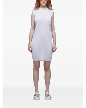 Osklen Pleated Sleeveless Dress - White