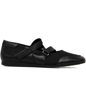 Vagabond Shoemakers Hillary Ballerina's Met Gekruiste Bandjes - Zwart