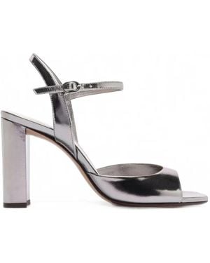 Alexandre Birman Amy Sandalen Im Metallic-Look - Weiß
