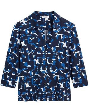 Marc O' Polo Abstract Print Shirt - Blue