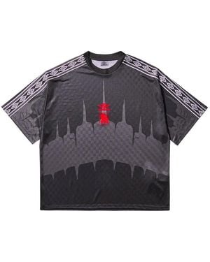 Umbro Logo-Tape T-Shirt - Blue