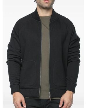DRYKORN Zip-Up Raglan-Sleeve Sweatshirt - Black