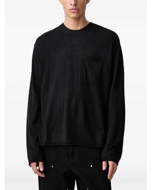 Represent Gh Knitted Long-Sleeve Top - Black