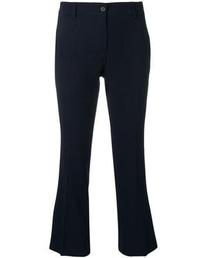 Alberto Biani Pressed-Crease Pants - Blue