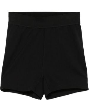 Wardrobe NYC High-Rise Shorts - Black