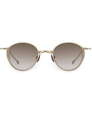 Rigards Round-Frame Sunglasses - Metallic
