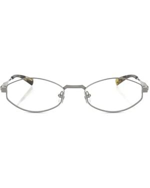Michael Kors Geometric-Frame Glasses - White