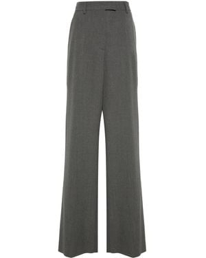 Valentino Garavani Wide-Leg Trousers - Grey