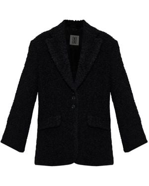 By Malene Birger Strukturierter Biena Blazer - Schwarz