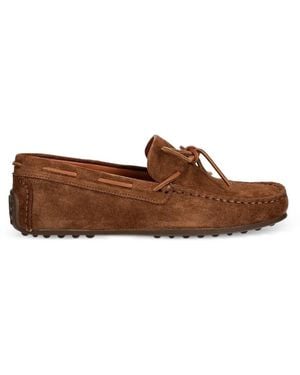 Vagabond Shoemakers Larissa Bow-Detail Suede Loafers - Brown