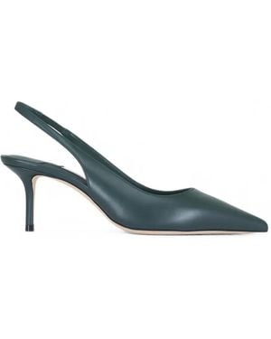 Jimmy Choo Sandalias Con Tira Trasera - Azul