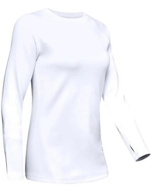 Under Armour Long-Sleeve Top - White