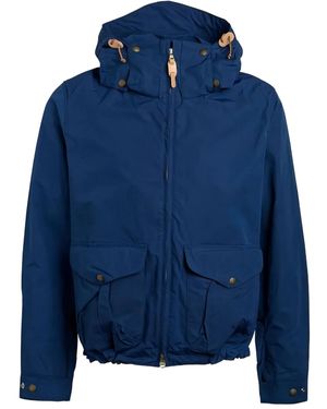 Ceccarelli Hooded Drawstring Jacket - Blue