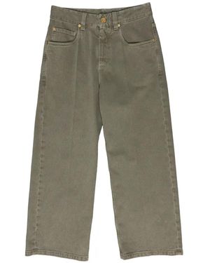 Brunello Cucinelli Washed-Effect Straight-Leg Jeans - Green