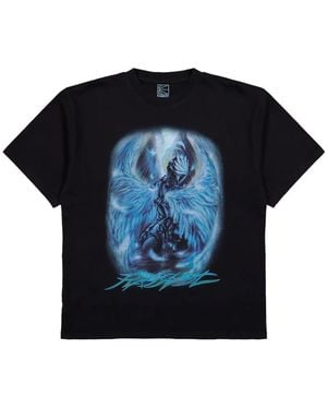 Rassvet (PACCBET) Veil Graphic-Print T-Shirt - Blue