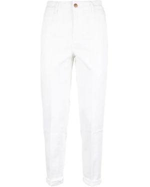 CIGALA'S Vaqueros Con Pinzas - Blanco