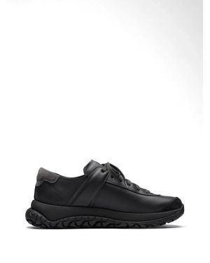 Birkenstock 1774 Stroedt Leather Trainers - Black