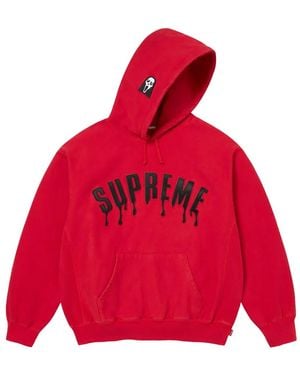 Supreme Ghostface Arc Hoodie - Red