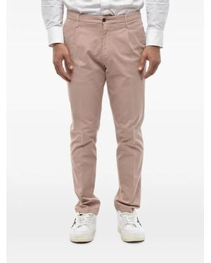 Corneliani Elasticated Drawstring Trousers - Natural