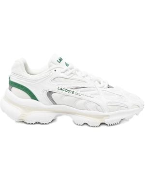 Lacoste ロゴ スニーカー - ホワイト