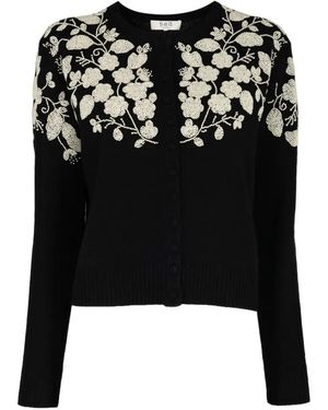 Sea Shiloh Bead-Embellished Cardigan - Black