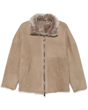 Giorgio Brato Zip-Up Jacket - Neutre