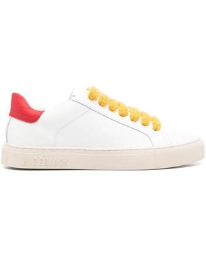 HIDE & JACK Essence Leather Trainers - Pink