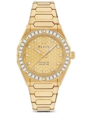 Philipp Plein Crystal 36Mm Watch - Metallic